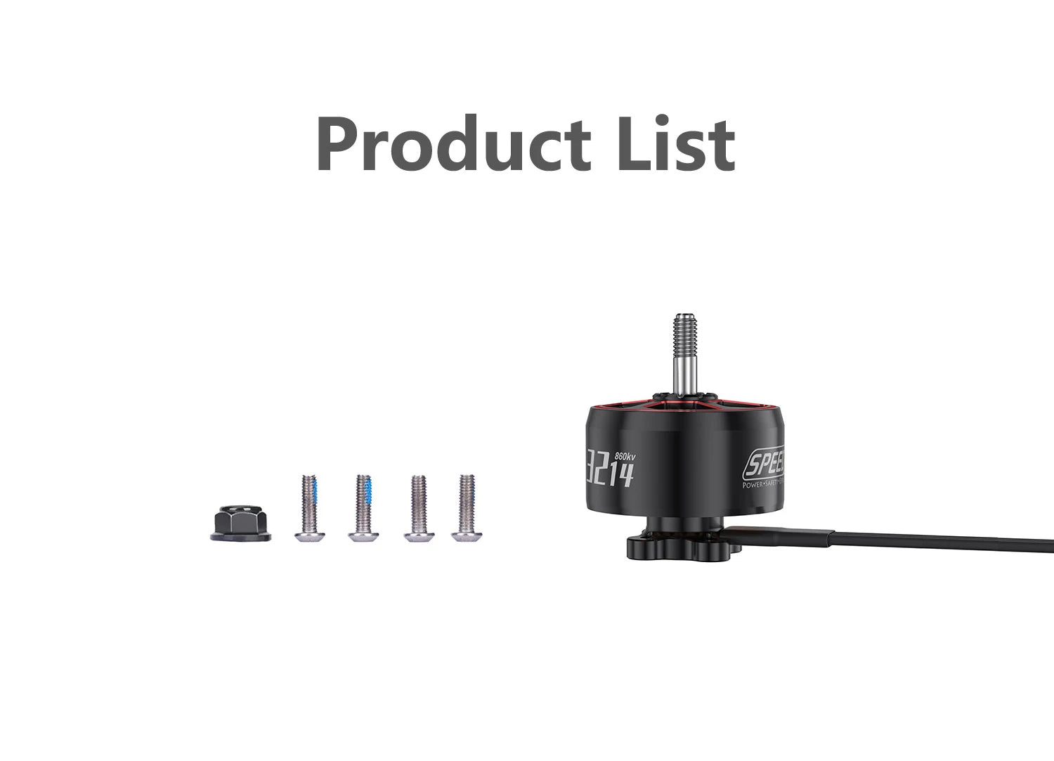 GEPRC SPEEDX2 3214 860KV Motor, Product List 860kv Gpl Power'Saft [ll IZ