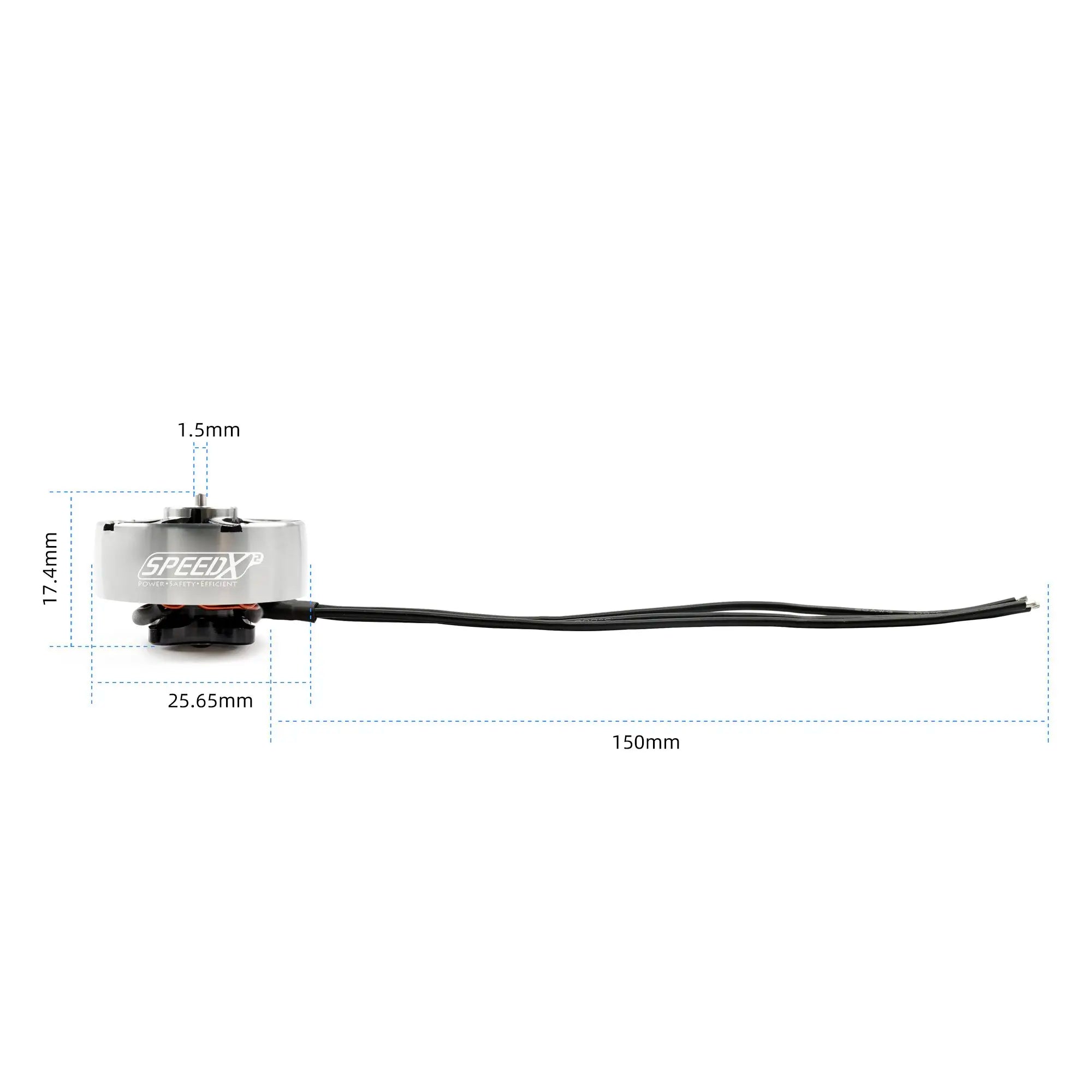 GEPRC SPEEDX2 Motor, 1.Smm 1 E GPPEEDY F EfficiGNT 25.65mm