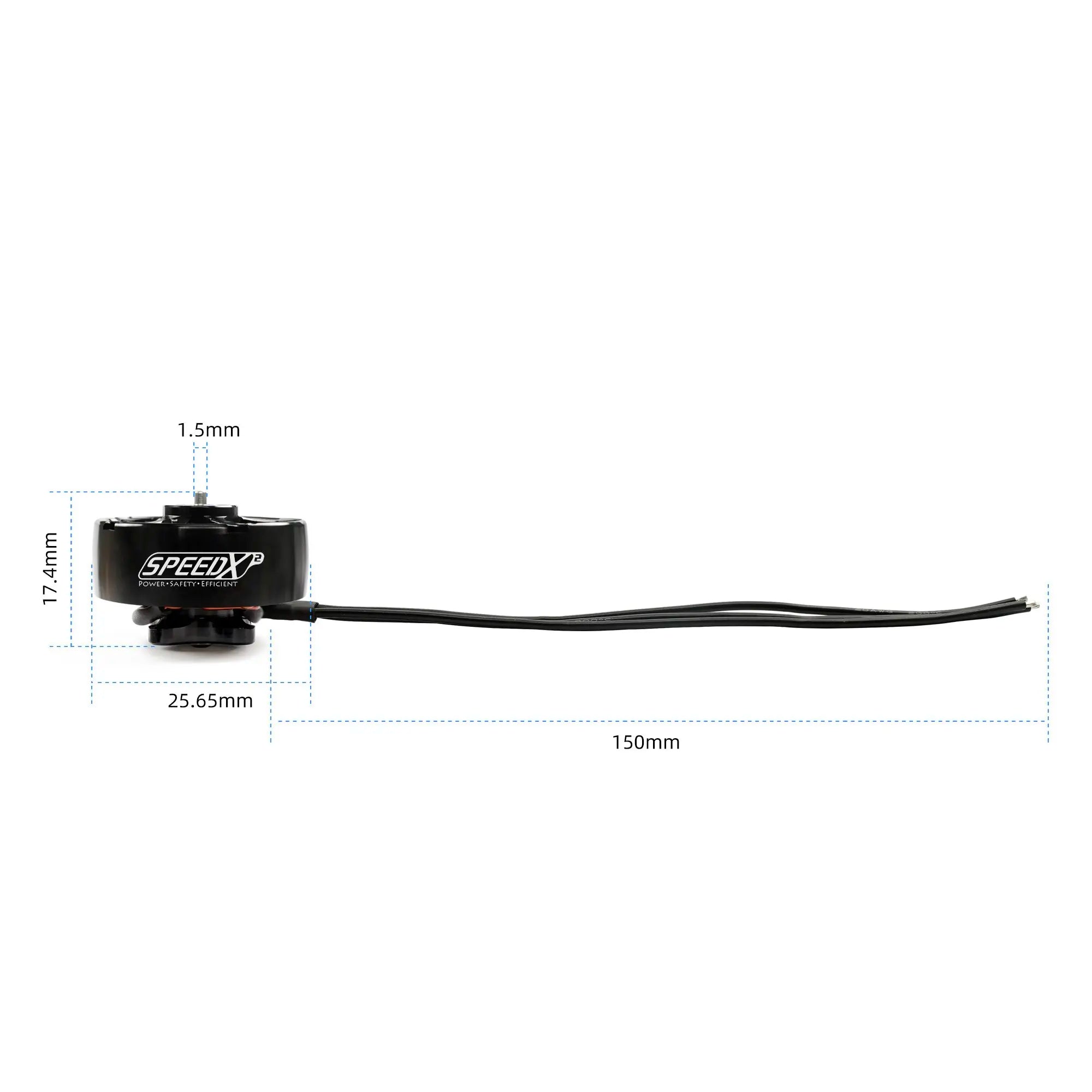 GEPRC SPEEDX2 Motor, GPEEDXP POWER SAFETY'EFFICIENT 25.65mm