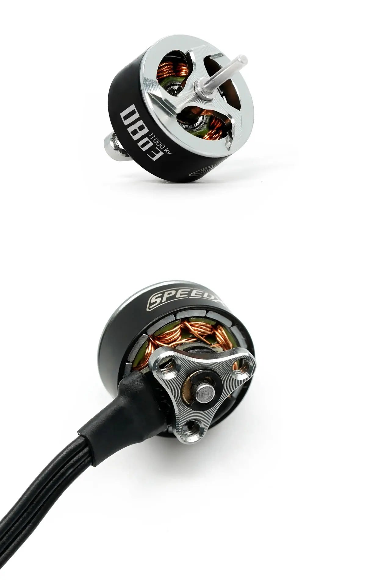 GEPRC SPEEDX2 0802  17000KV/22000KV Brushless Motor, GEPRC SPEEDX2 0802 motors have good heat dissip