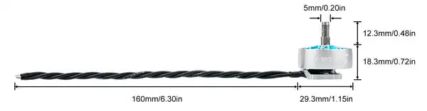 BETAFPV Snow 2306 Brushless Motors are made of top materials and come in