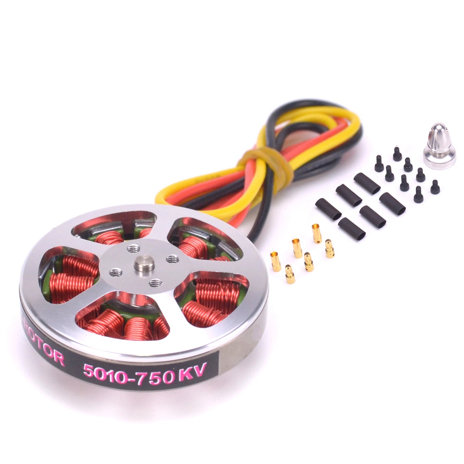 features: 1.Machined aluminum front housing with four fan-style cooling holes that pump
