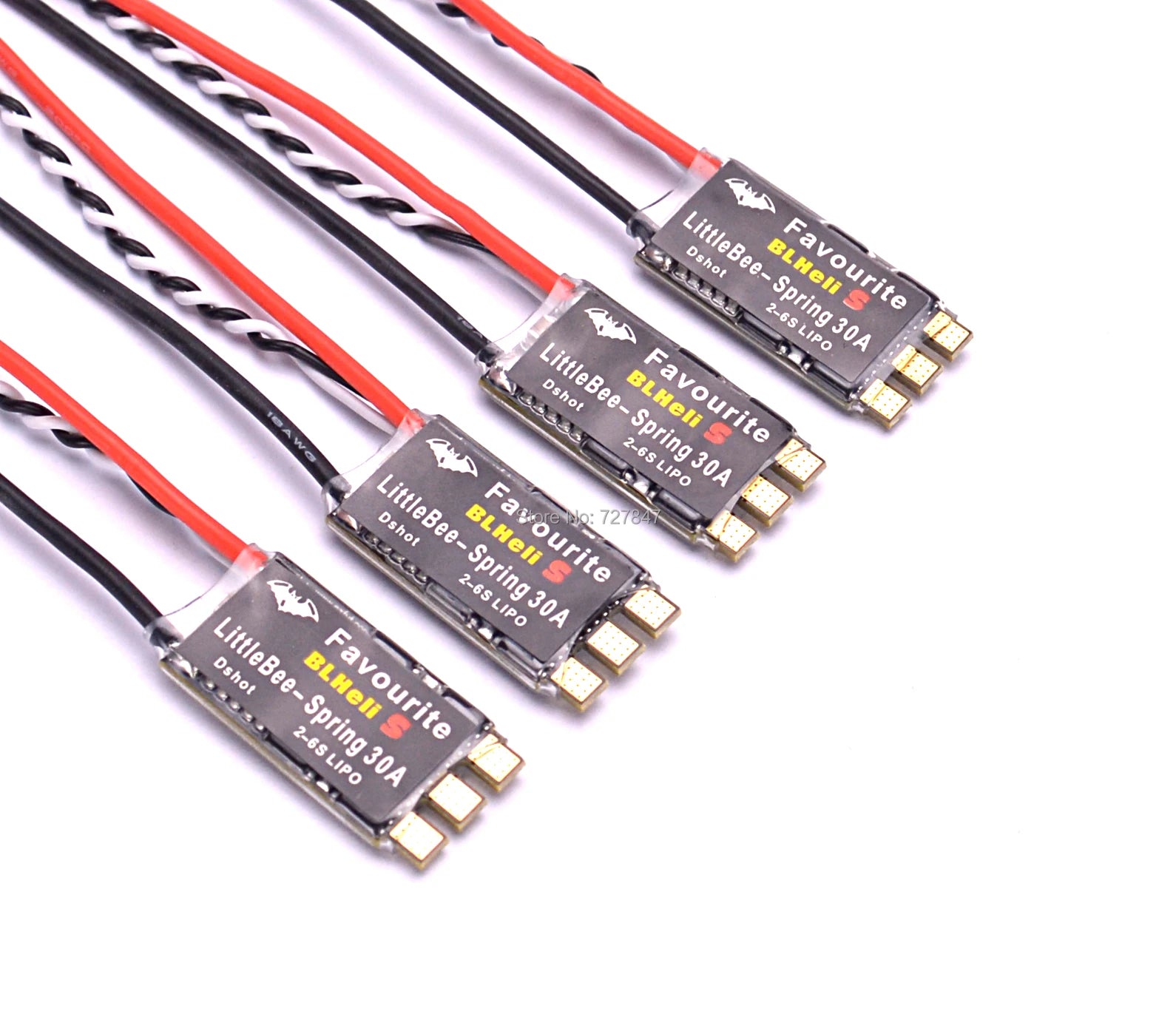 RS2205 2300KV 2205 CW/CCW Brushless Motor, LittleBee - Favourite BLHeli Dshot Spring = 2-