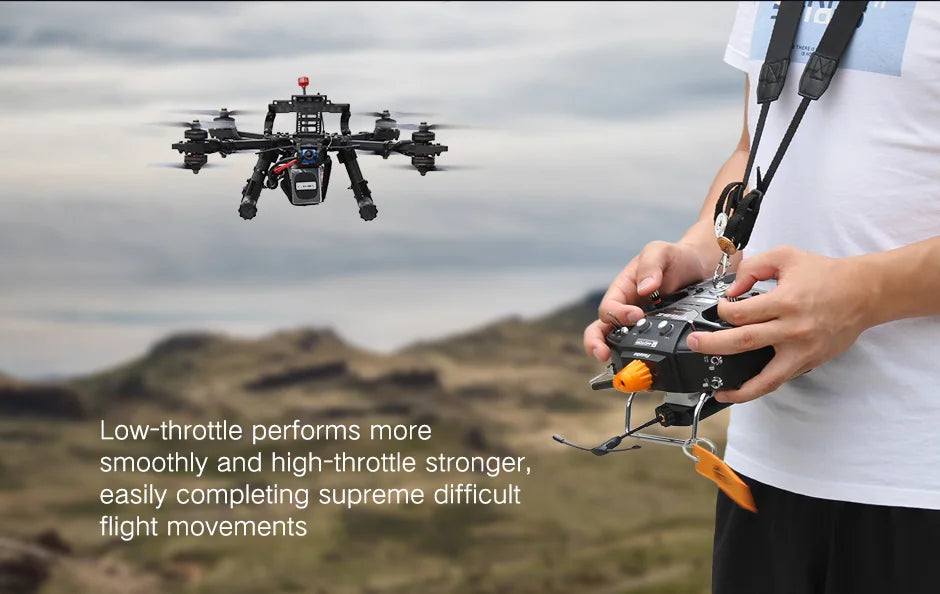 T-motor, low-throttle performs more smoothly and high-throwing stronger, easily completing suprem
