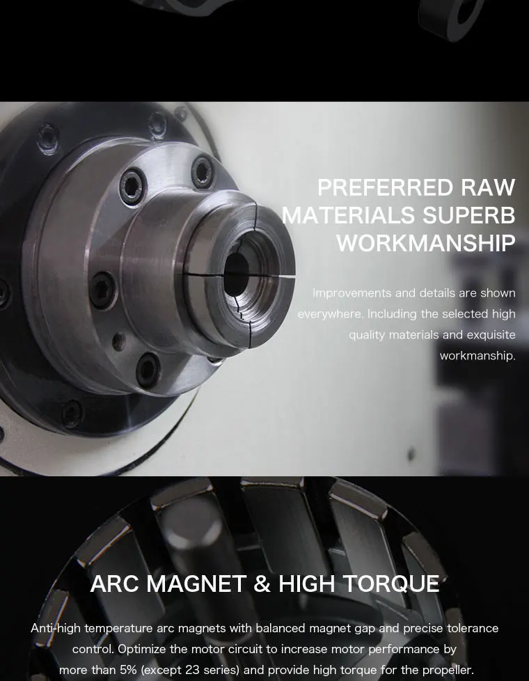 T-MOTOR, PREFERRED RAW MATERIALS SUPERB WORKMANSHIP Evenwn