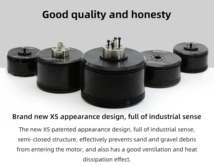 1/2/4PCS SunnySky X6215S Brushless Motor, XS patented appearance design effectively prevents sand and gravel debris from entering motor