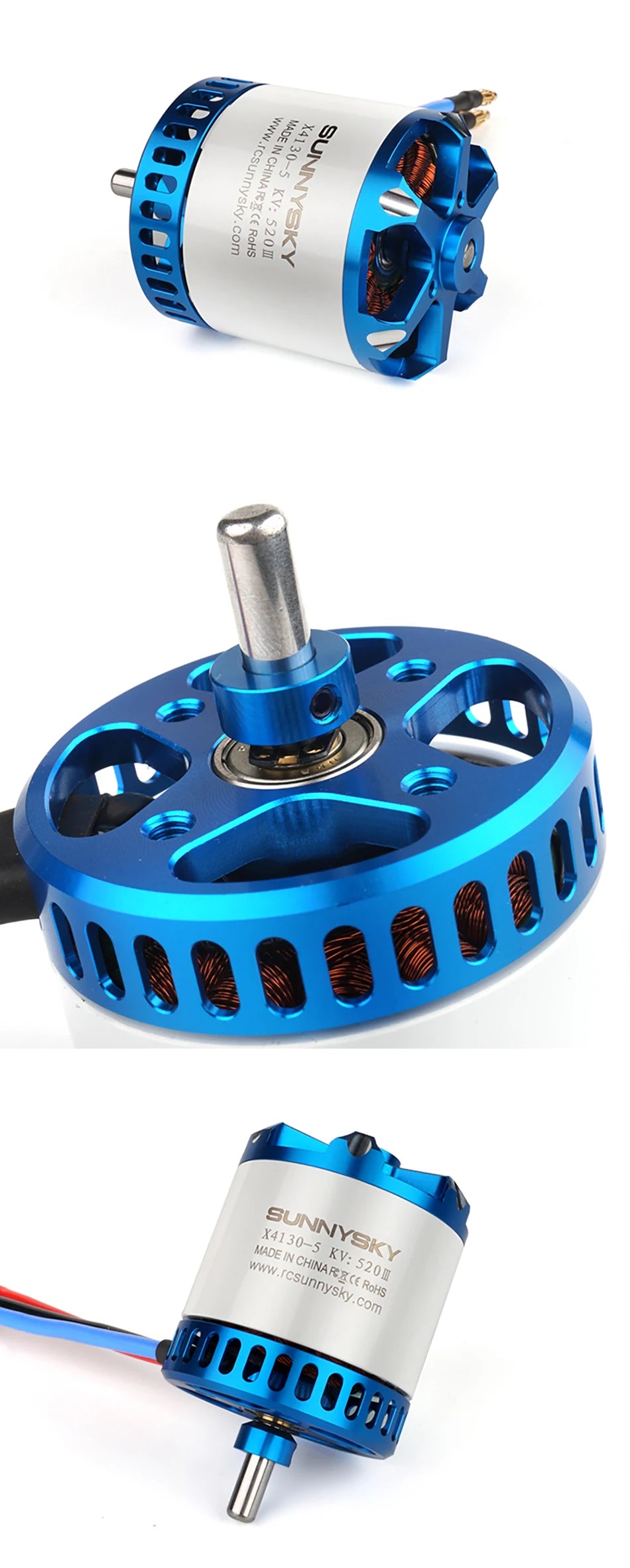 SUNNYSKY X III Version Motor SPECIFICATIONS Use :