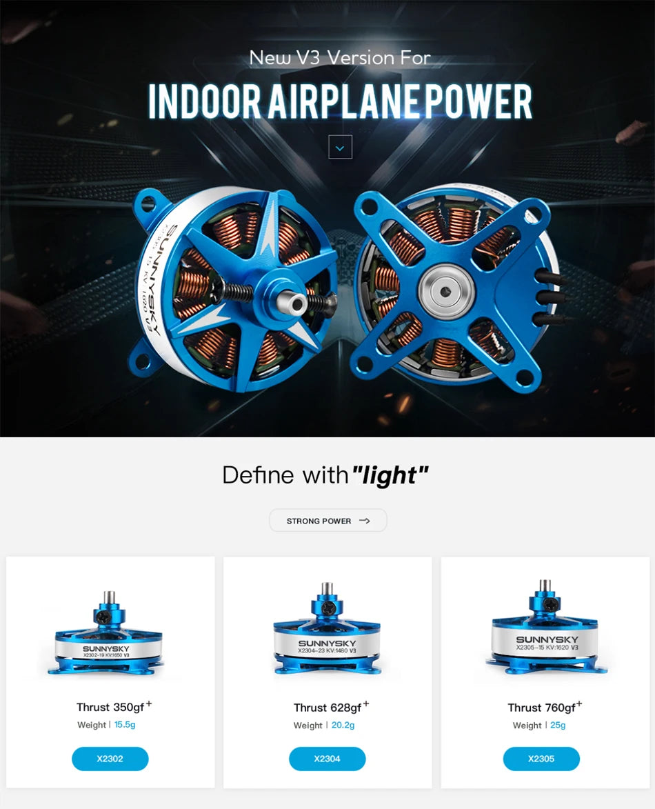 1/2/4PCS Sunnysky F3P Indoor Power, STRONG POWER SUNNYSKY Vota 2JiA0M