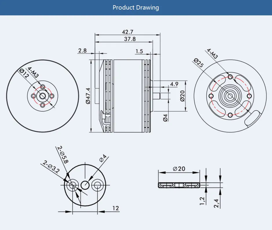 T-MOTOR, tAfuAcTuoe: "please check that your package contains