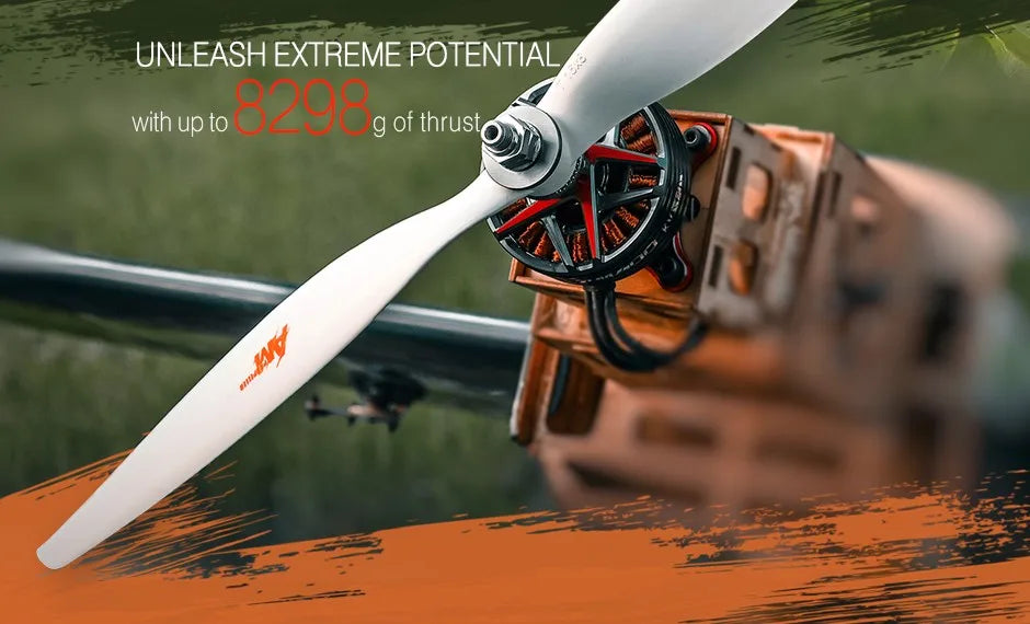 T-MOTOR, UNLEASH EXTREME POTENTIAL with up to 8243[ of thrust