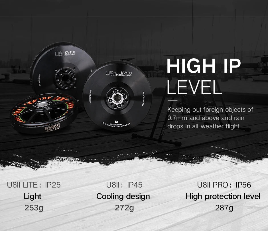 T-motor, U8ukv1sg U8IIproKvtoo HIGH IP LE