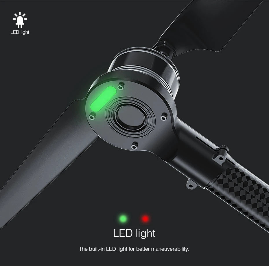 T-MOTOR, built-in LED light for better maneuverability . built-