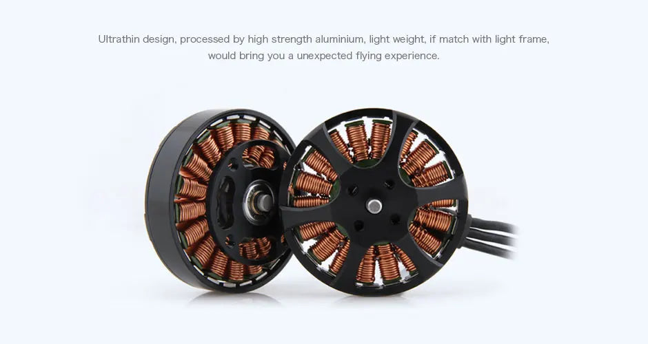 2PCS/SET T-motor, ultrathin design; processed by high strength aluminium; light weight if match with light
