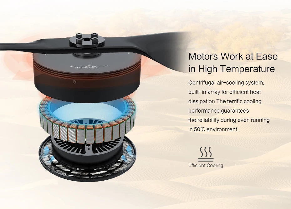T-motor, SSS Efficient Cooling Co Juuhattr's air-cooling