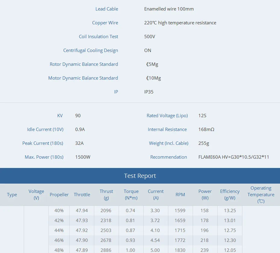 T-MOTOR, ead Cable Enamelled wire OOmm Copper Wire 220*