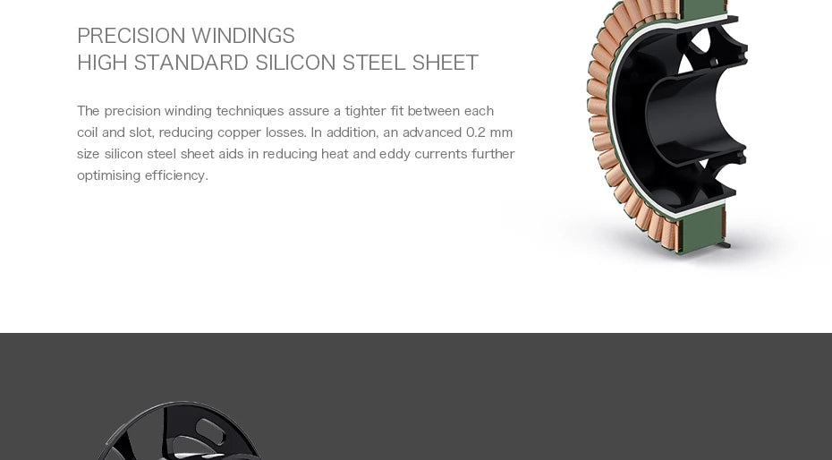 T-Motor U10 Plus KV100 Motor - New Efficiency 12KG Thrust For Multirotor Drone Helicopter Multirotor Brushless Motor 11 T-Motor, precision winding techniques assure tighter fit between coil and slot . 0.2 mm size