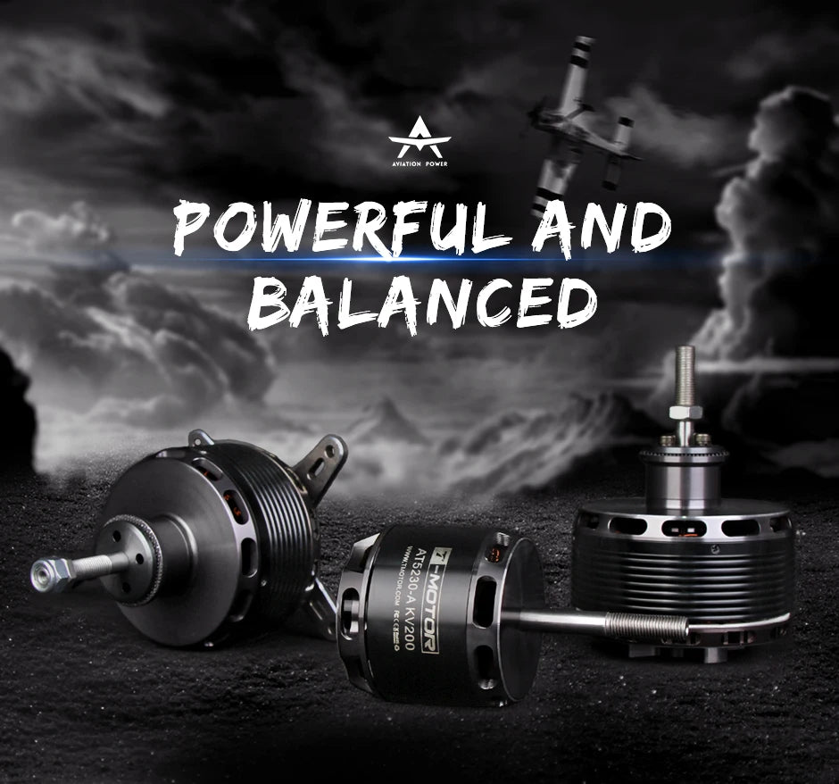 T-motor AT5230-A KV200 Brushless Motor SPECIFICATION