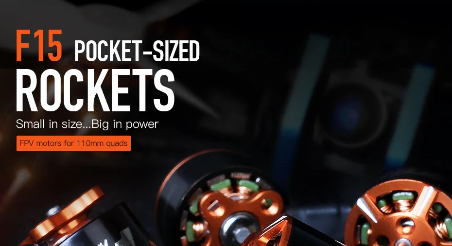 T-Motor, F15 POCKET-SIZED ROCKETS Small in size_ Big in