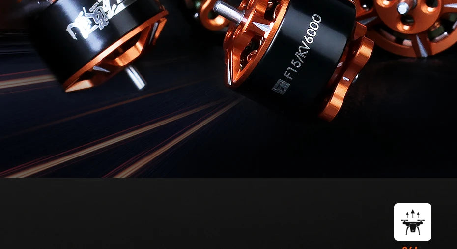 T-Motor, T-MOTOR F15 6000KV Pocket Sized Brushless Motor SPECIF