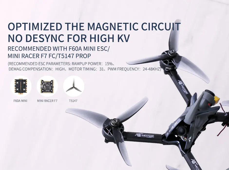 T-motor, FG0A MINI ESC/ MINI RACER F7 FC/T5147