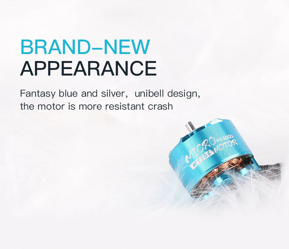 4PCS T-motor, BRAND-NEW APPEARANCE Fantasy blue and silver , unibell