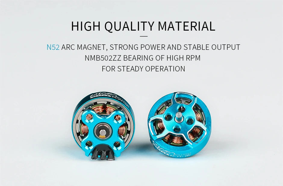 T-MOTOR, HIGH QUALITY MATERIAL N52 ARC MAGNET, STRONG 