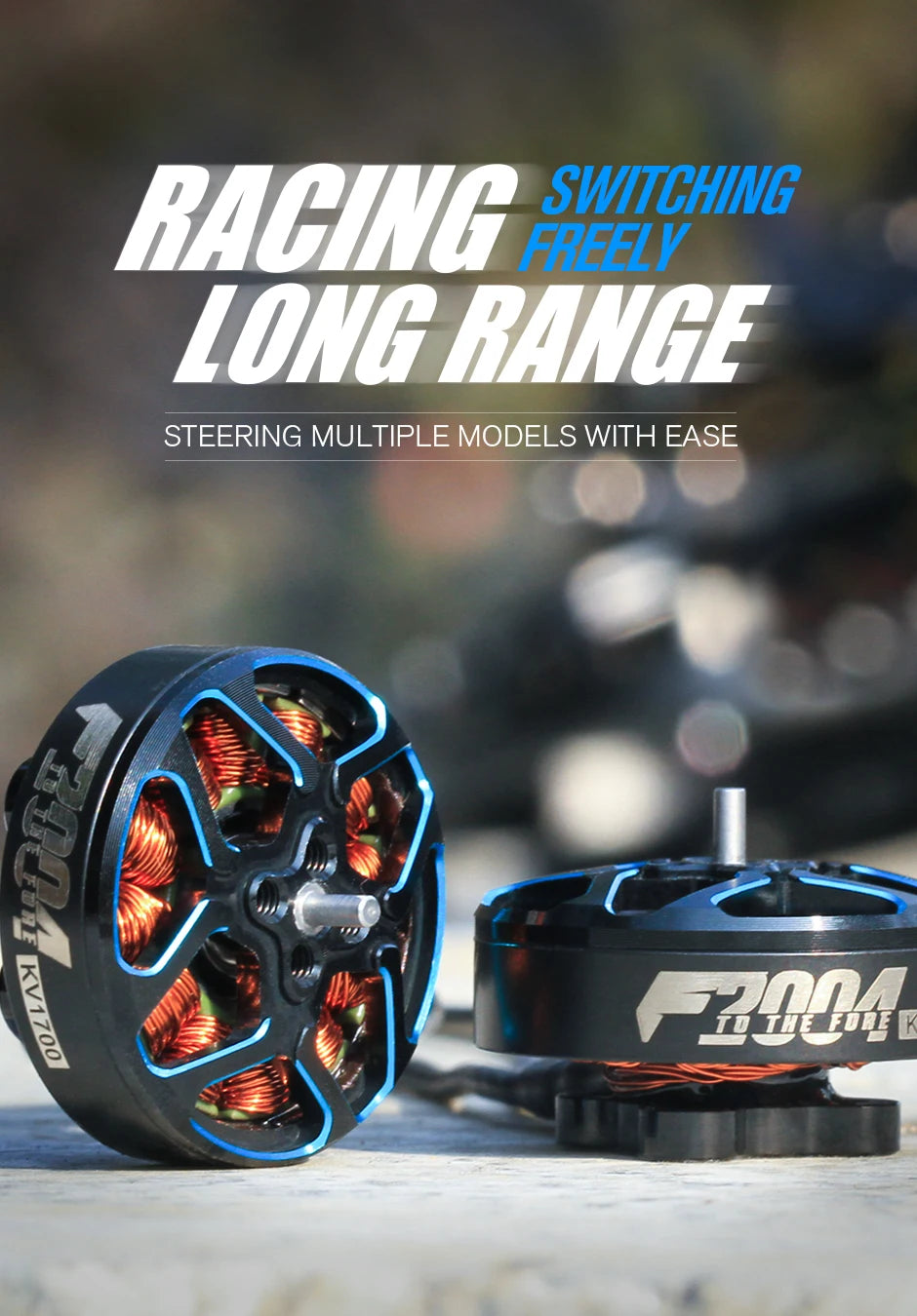 T-motor, SWITCHING RACING FDEELy LONG RANGE STEERING