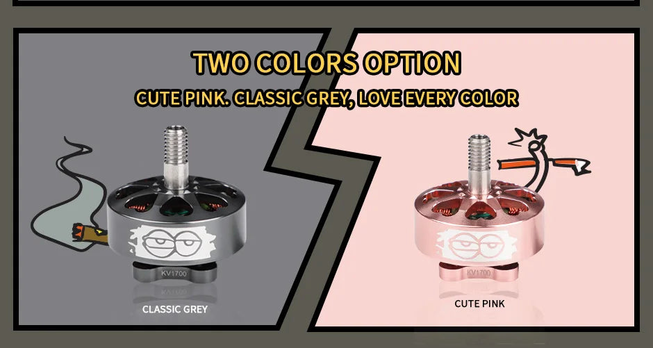 T-motor, Kvi7od CUTE PINK CLASSIC GREYLOVEE