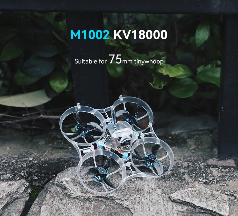 T-MOTOR M1002 KV18000 محرك صغير بدون فرش مناسب لطائرة بدون طيار Tinywhoop FPV مقاس 75 مم 6 T-MOTOR, M1002 KV18000 Suitable for 75mm tinywhoo
