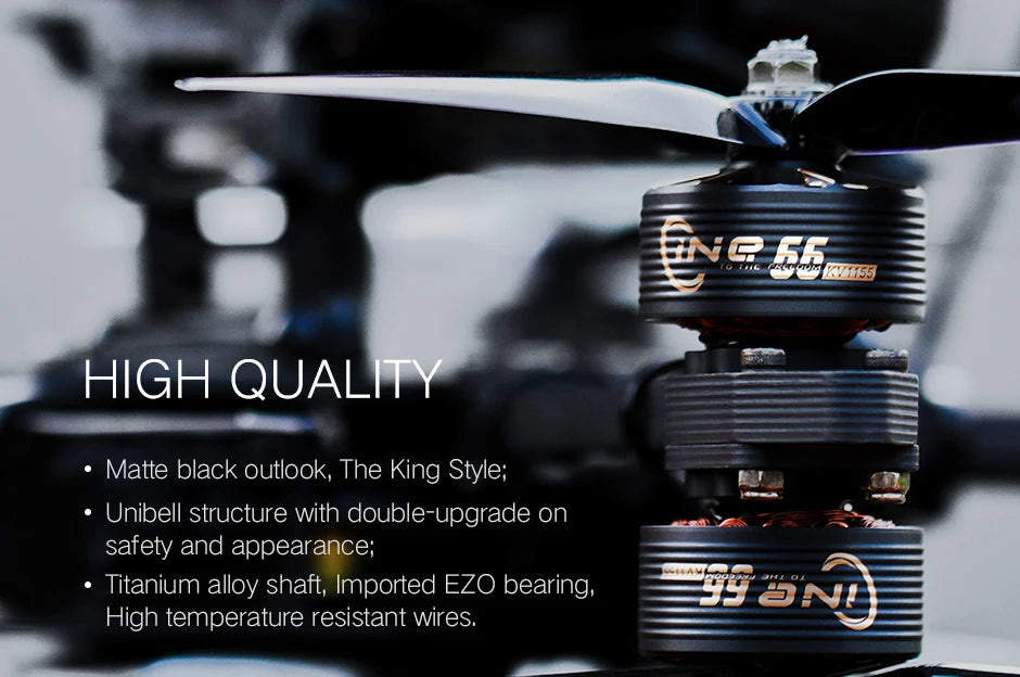 T-motor, @Ne 56 Tss HIGH QUALITY Matte black outlook; The King Style