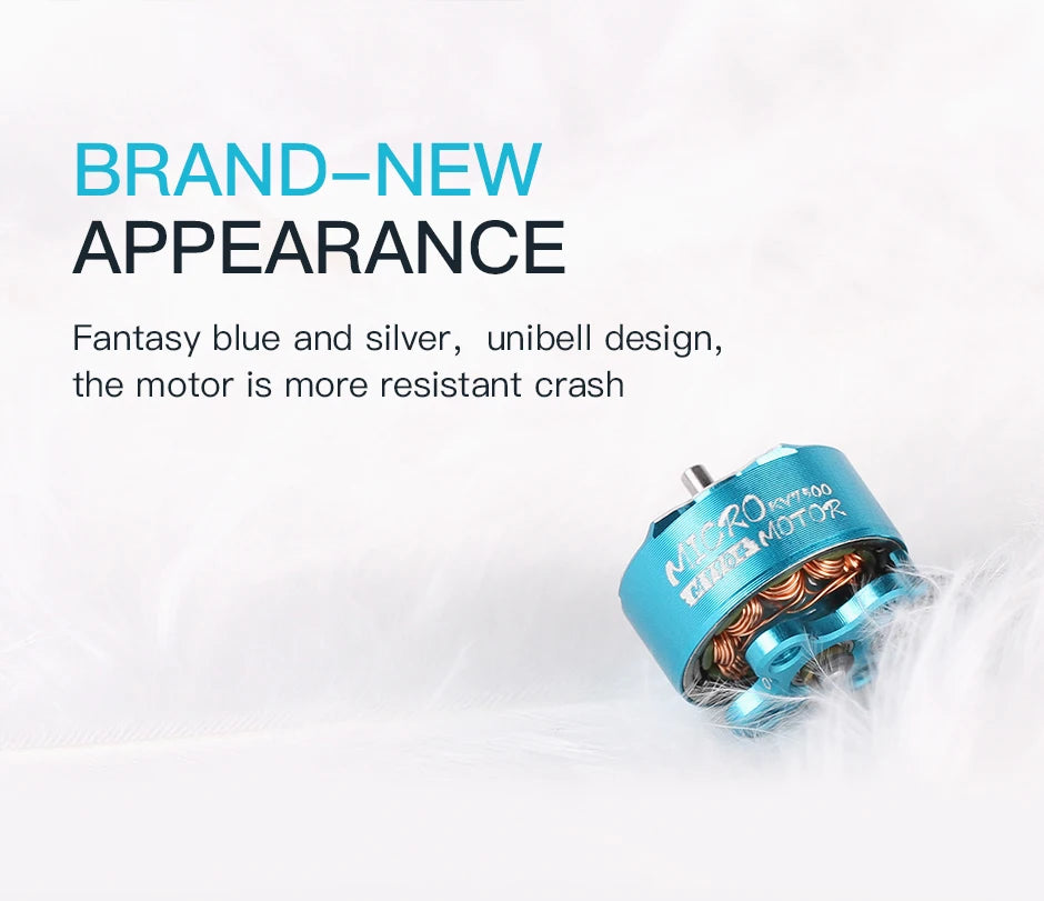 T-motor, BRAND-NEW APPEARANCE Fantasy blue and silver , unibell