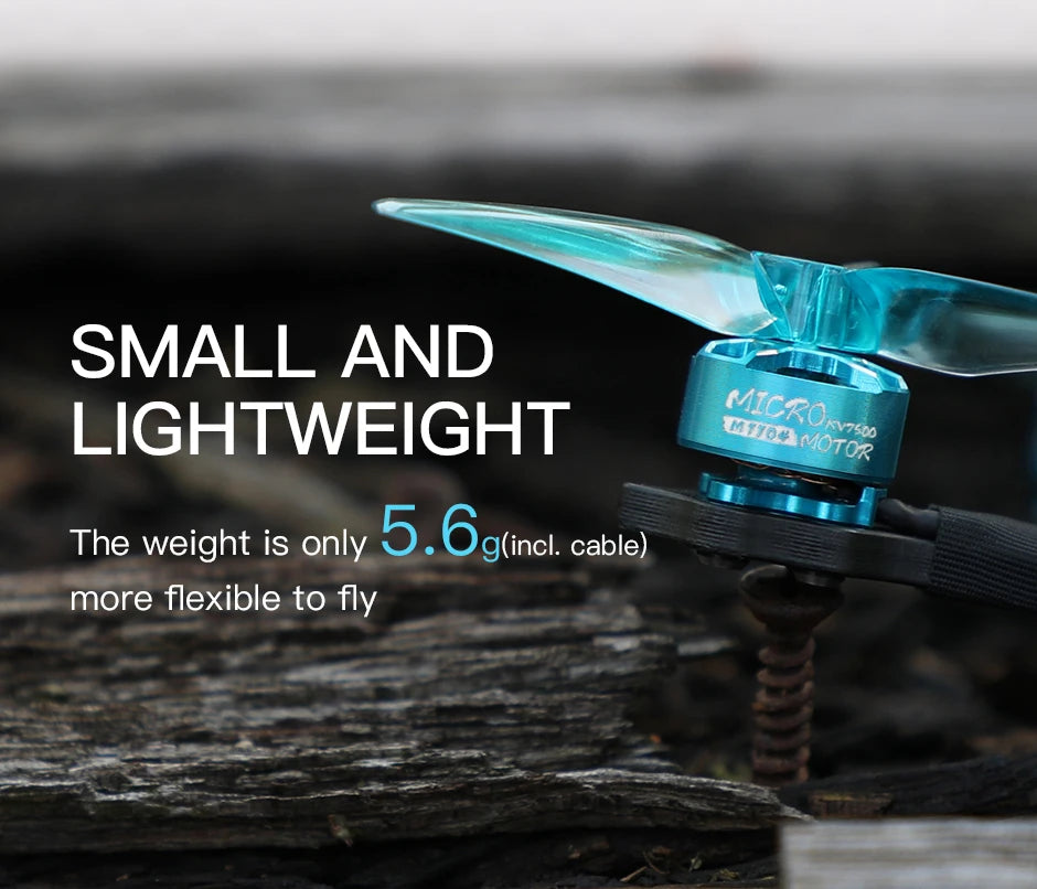 T-motor, MICROkv70 14 IMOTOR The weight is only 5.6g