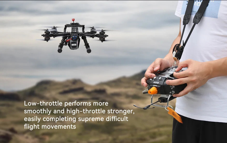 T-MOTOR, low-throttle performs more smoothly and high-throwing stronger, easily completing suprem