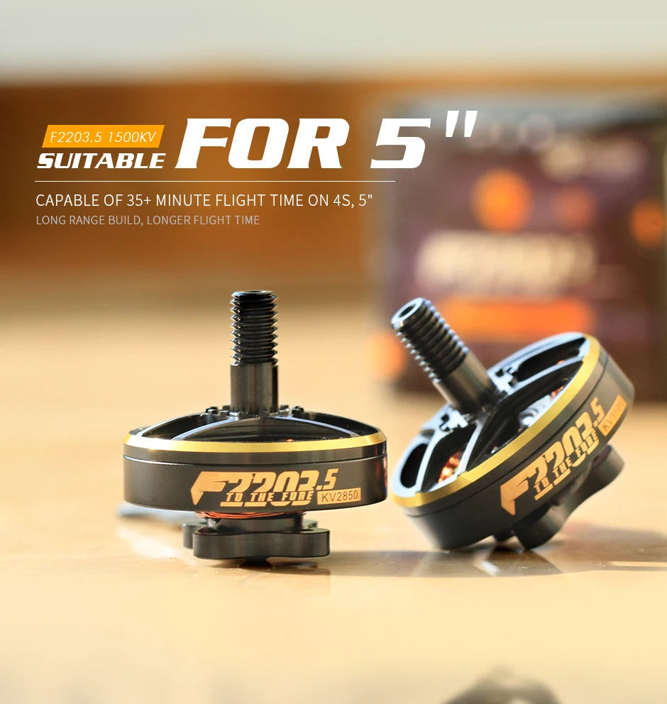 T-motor, F2203.5 1500KV SUITABLE FOR CAPABLE OF 35+ 