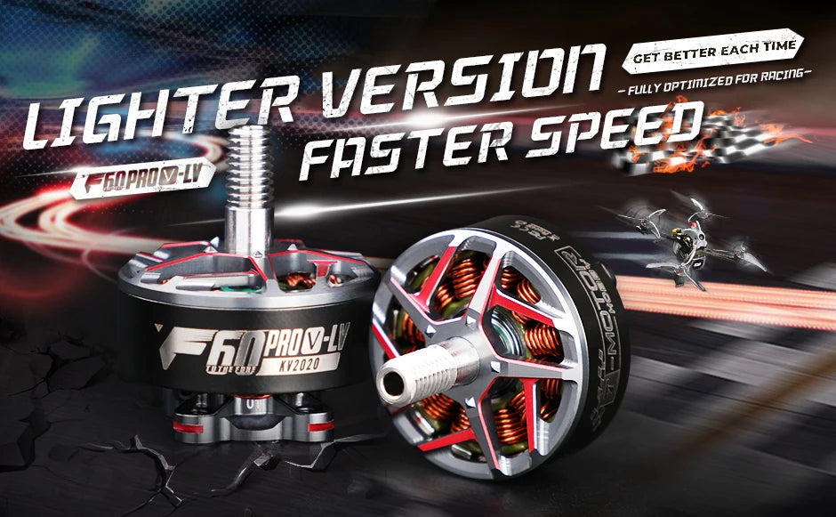T-Motor F60 PRO V-LV Racing Motor KV1950 KV2020 لإطار FPV Racing Drone FPV Freestyle 7 T-Motor, 'BETTER EACH TIME versIdn fully FoR LIgH