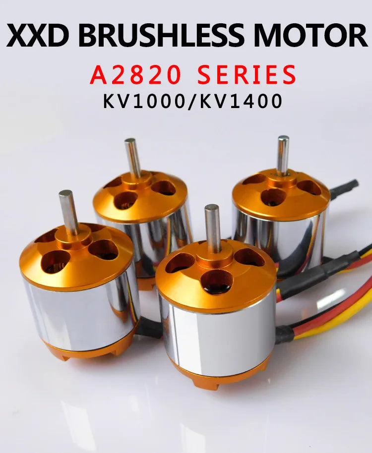 XXD BRUSHLESS MOTOR A2820 SERIES KV