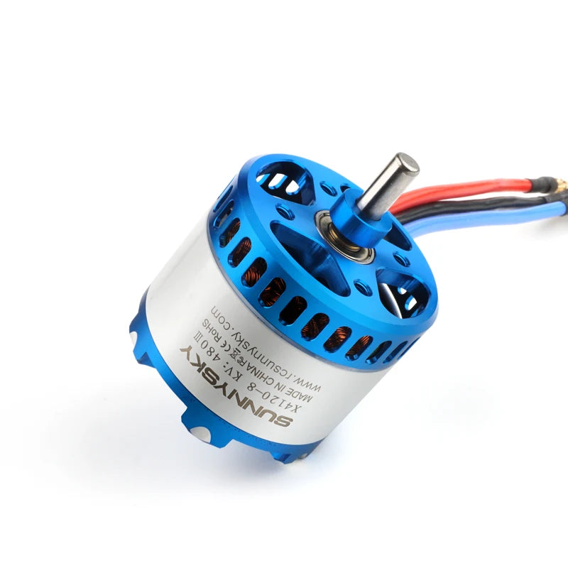 محرك SunnySky X4120 480KV 550KV عالي الفعالية بدون فرشاة لطائرة بدون طيار ثلاثية الأبعاد 14 'AxsKuunsor MMM XXSANNOS