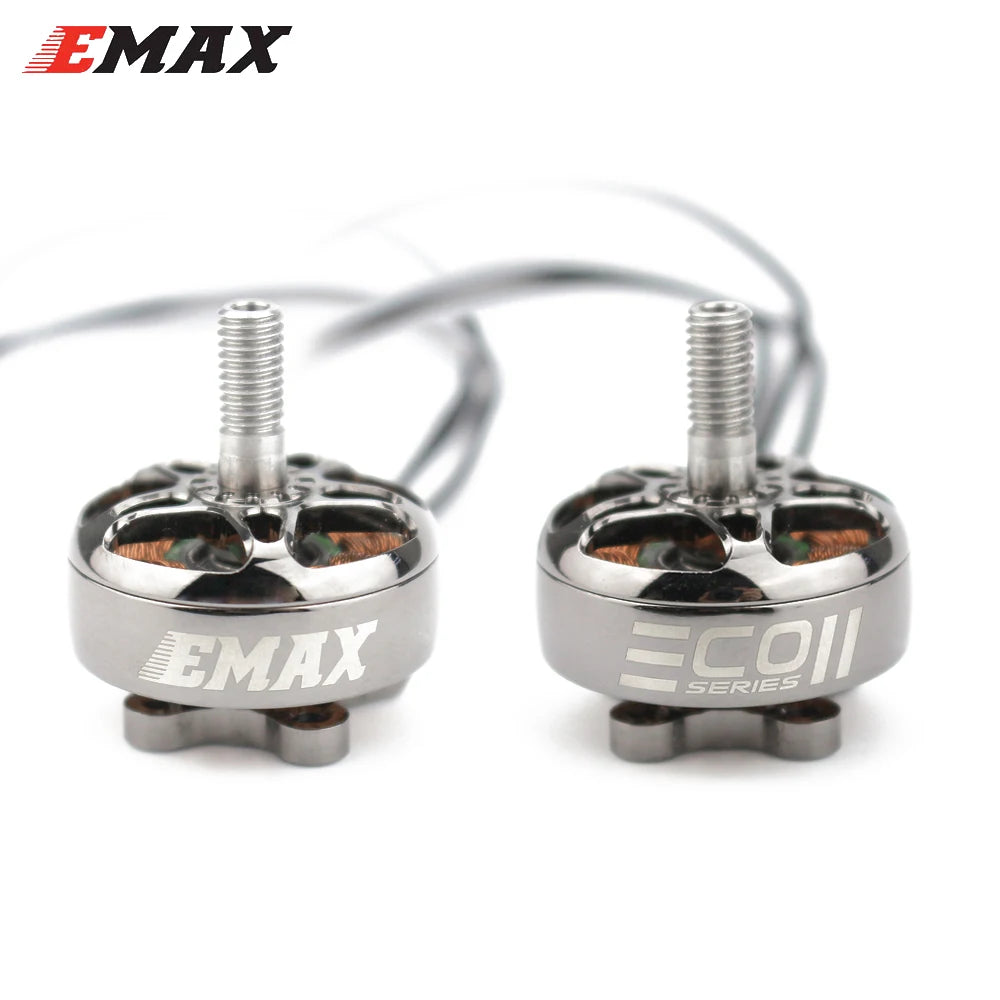 1 قطعة/2 قطعة/4 قطعة EMAX ECO II 2306 1700KV 1900KV 2400KV فرش السيارات ل RC FPV سباق RC الطائرة بدون طيار 15 EMAX ECOII 2306 1700KV 1900KV 2400K