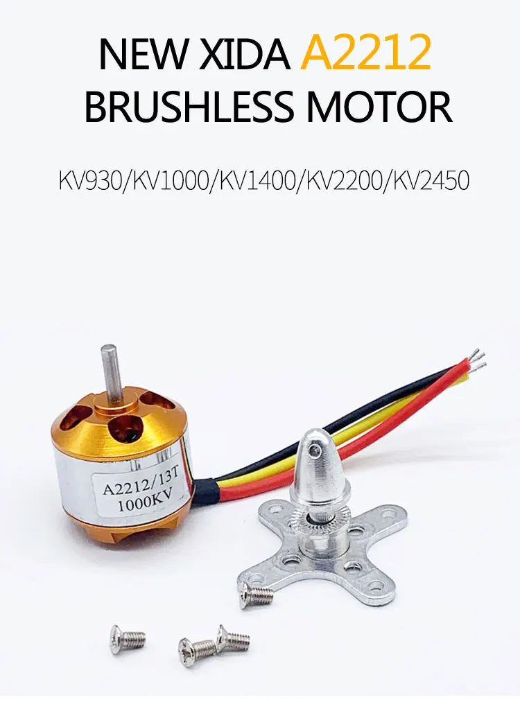 NEW XIDA A2212 BRUSHLESS MOTOR kvg3