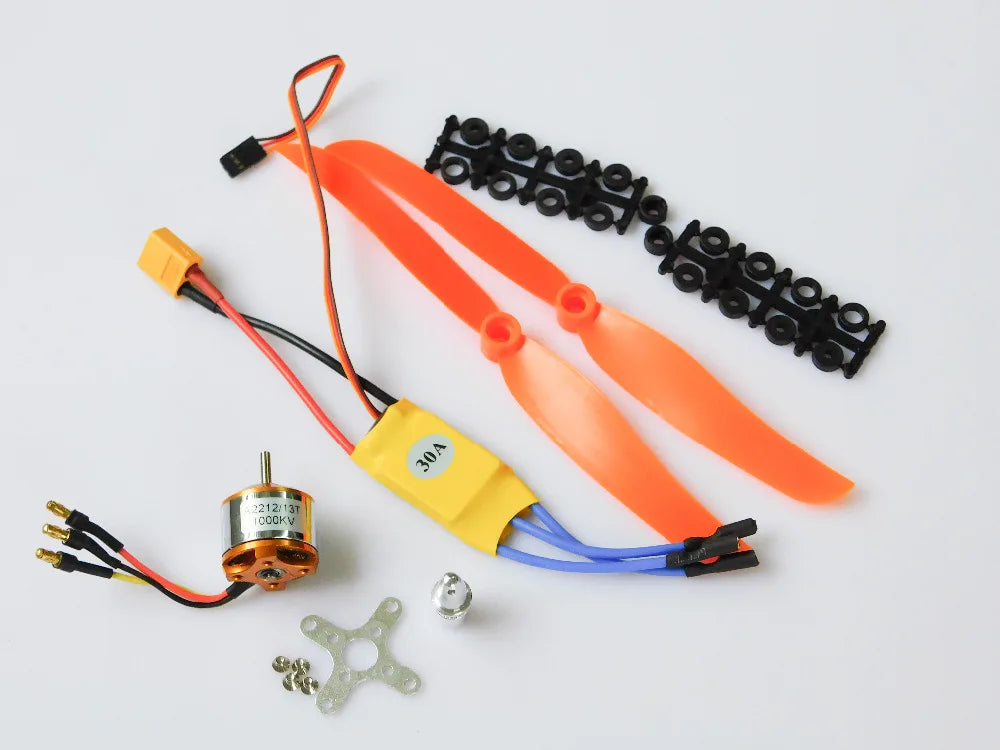 محرك بدون فرشاة جديد Sida XXD A2212 KV930/1000/1400/2200 30A ESC + 1045 مجداف RC Power 9 Brushless motor, XXD A2212 KV930/1000/1400/2200 30A