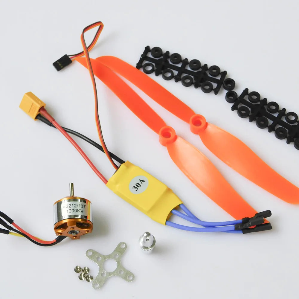 محرك بدون فرشاة جديد Sida XXD A2212 KV930/1000/1400/2200 30A ESC + 1045 مجداف RC Power 15 Brushless motor, XXD A2212 KV930/1000/1400/2200 30A