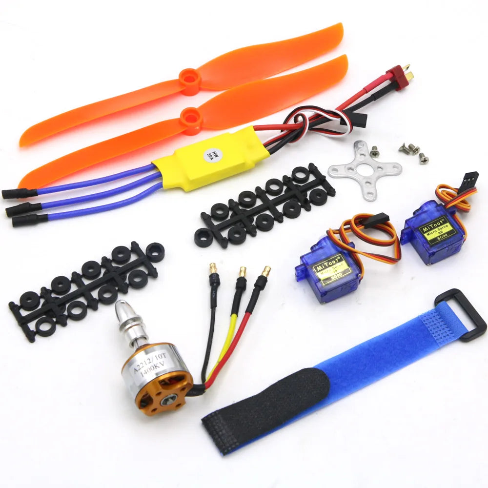 ESC: Continuous / peak current: 40A/55A Number of battery sections: