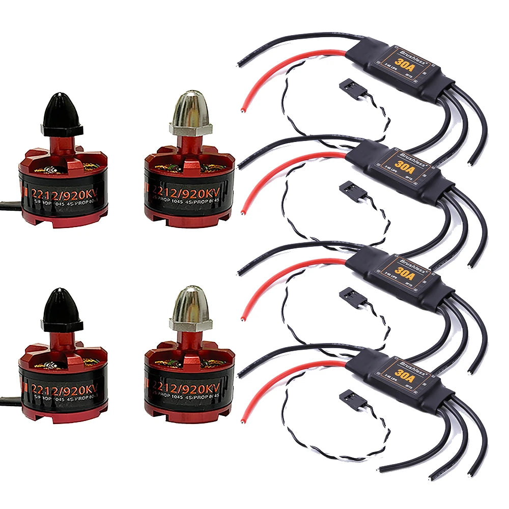 وحدة تحكم إلكترونية في السرعة 30A ESC OPTO 2-6S بدون فرشاة + محرك 2212 920kv 2-4s لطائرة هليكوبتر F450 F550 S500 RC كوادكوبتر 15 30A ESC OPTO 2-6S Brushless ESC Electronic Speed Controller + 22