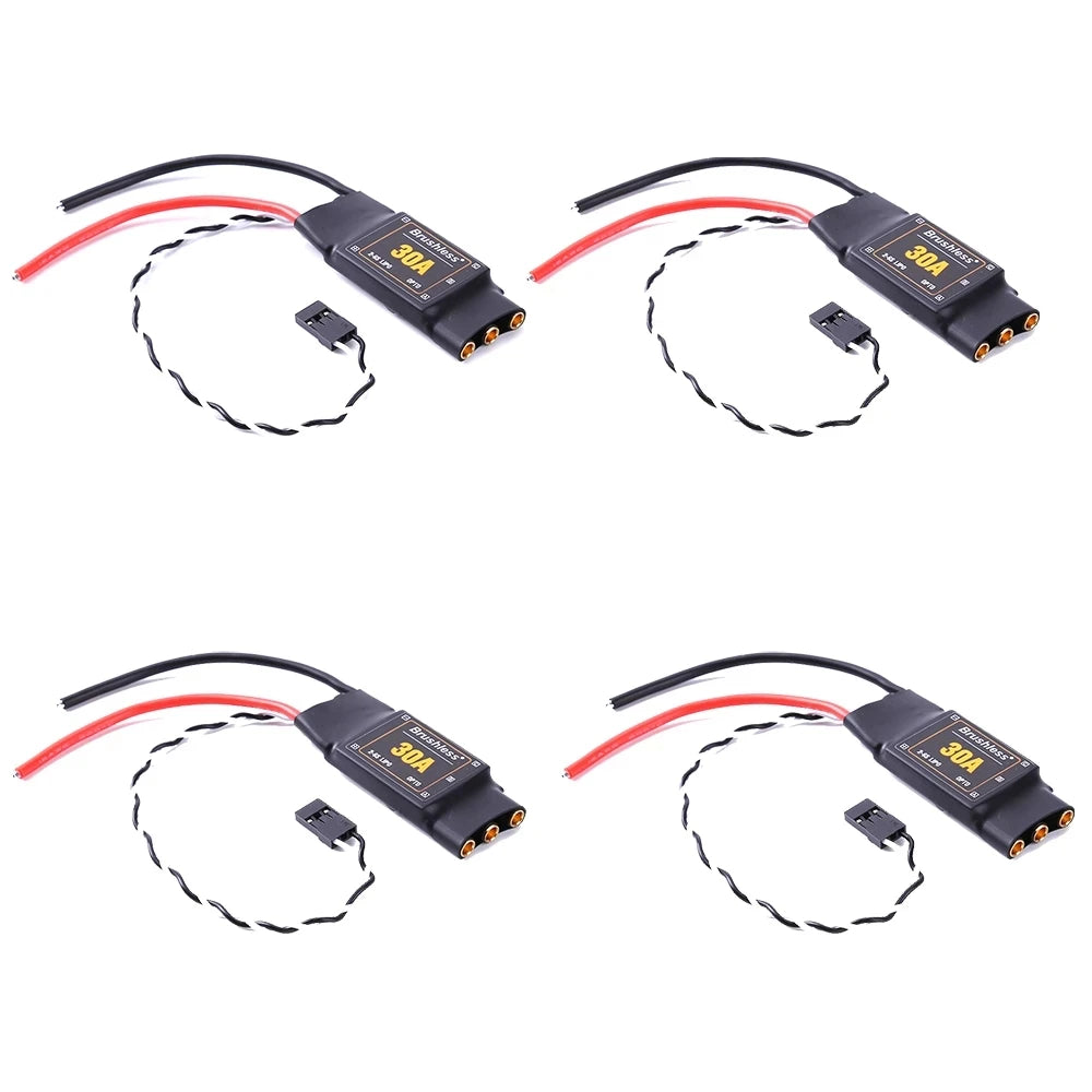 وحدة تحكم إلكترونية في السرعة 30A ESC OPTO 2-6S بدون فرشاة + محرك 2212 920kv 2-4s لطائرة هليكوبتر F450 F550 S500 RC كوادكوبتر 16 30A ESC OPTO 2-6S Brushless ESC Electronic Speed Controller + 22