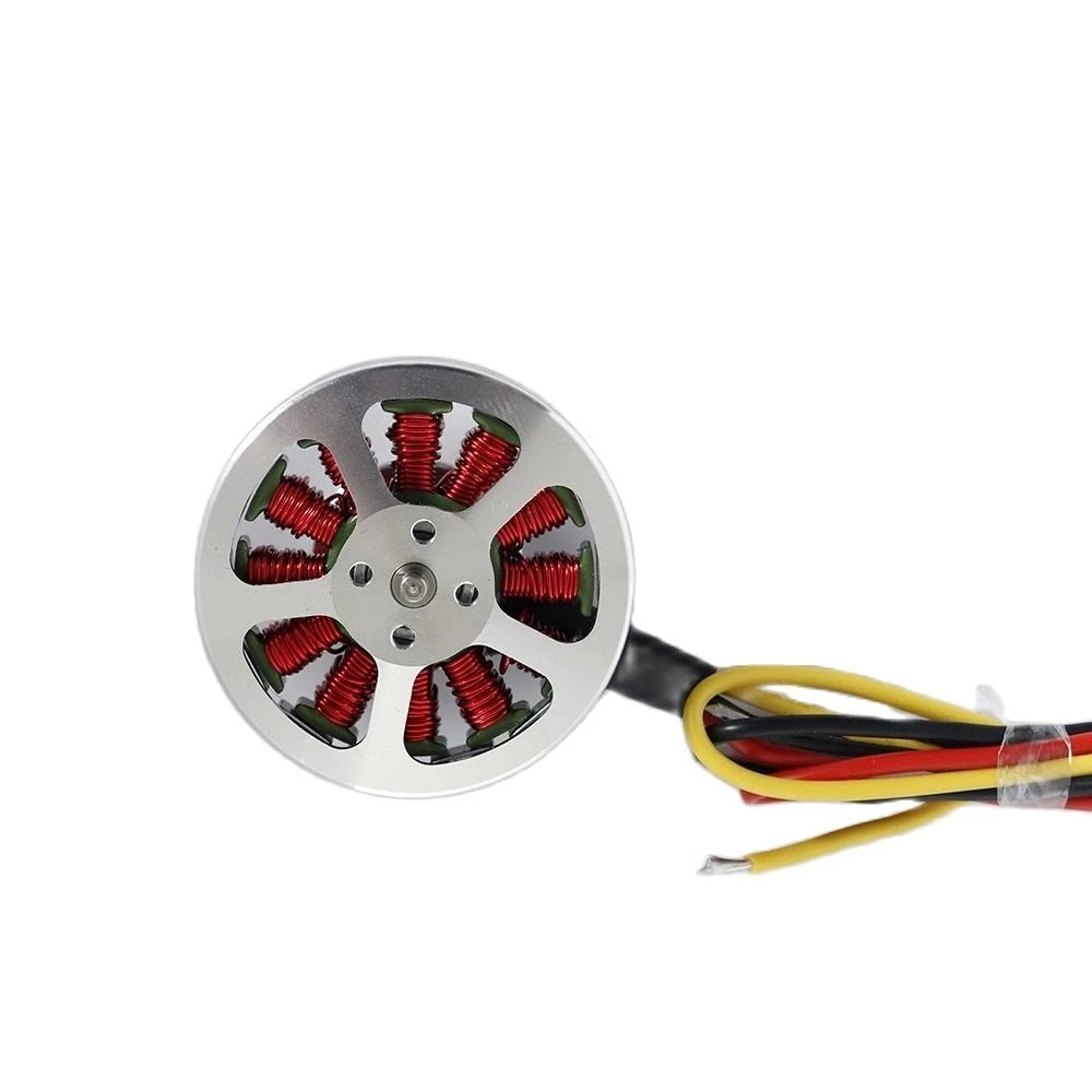 High-quality5010 360KV/750KV High Torque Brushless Motors For DIY 550mm 680mm 850mm MultiCopter QuadCopter Multi-axis aircraft 16 Skyquist is a machined aluminum motor with four fan-style cooling holes that