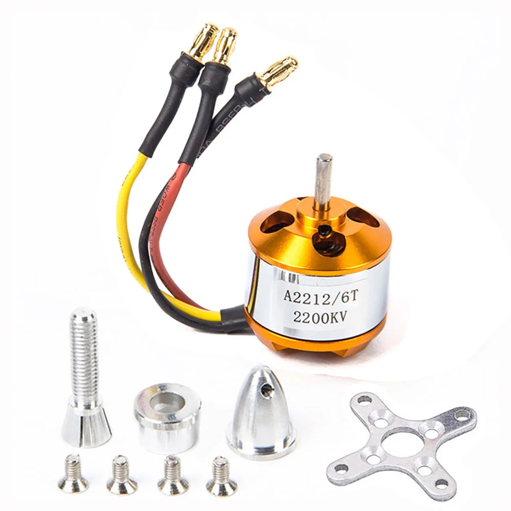New Brushless Motor, A2212 2212 1000KV/1400KV/2200KV 40A 