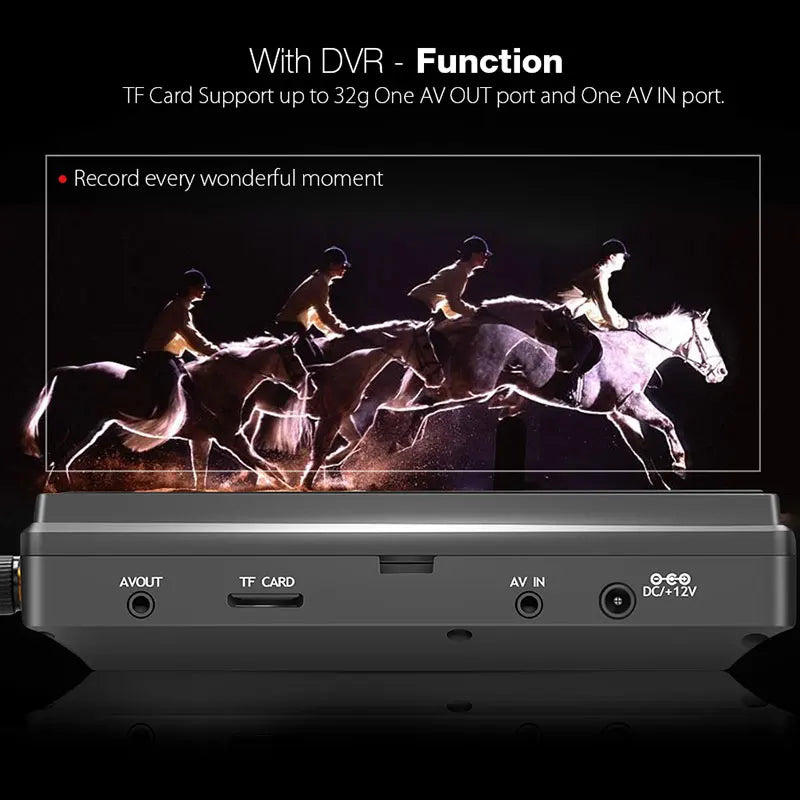 Eachine LCD5802D 7 Inch FPV Monitor, Packing List 7" LCD Screen Receiver Monitor with built in Rechargable Battery*