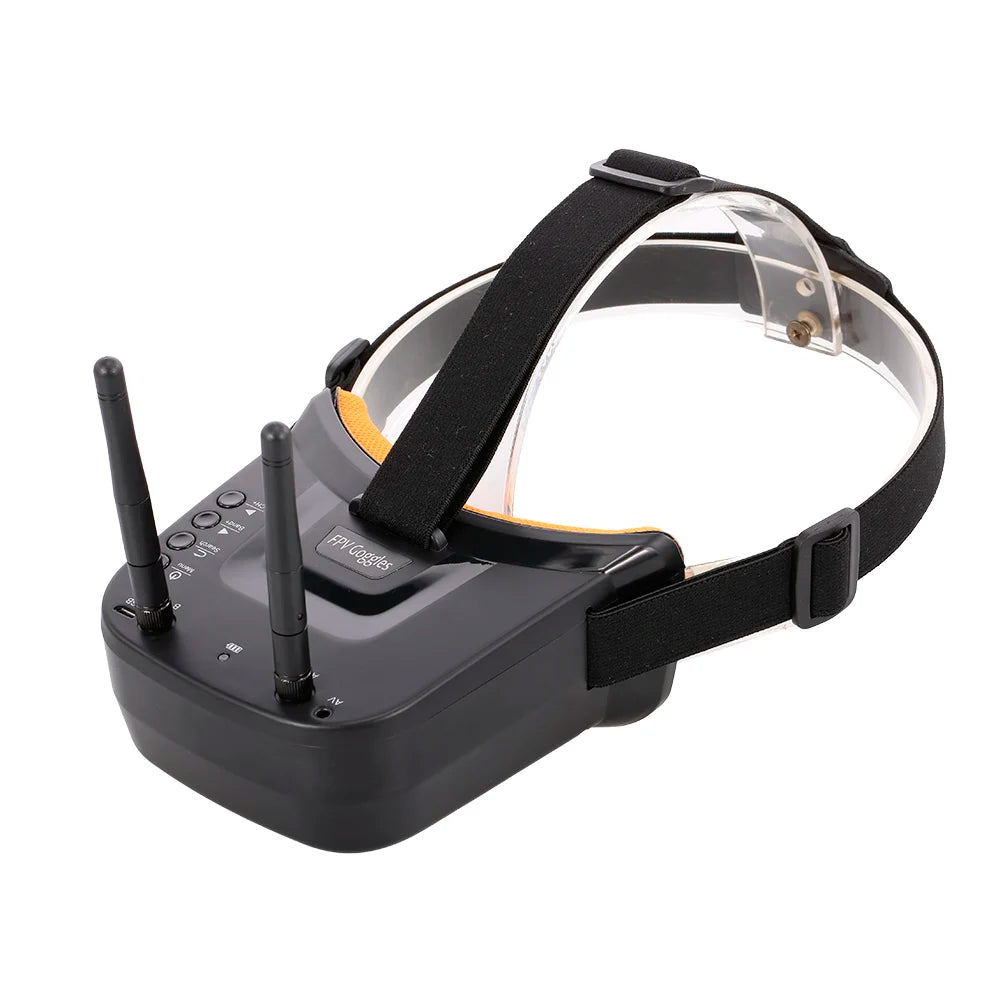 5.8G 40CH FPV Goggles Monitor - Video Glasses Headset HD With Dual 5.8G Antennas 25mW transmitter fpv 600TVL camera for Racing FPV Drone 27 5.8G 40CH FPV Goggles Monitor SPECIFICATIONS Use