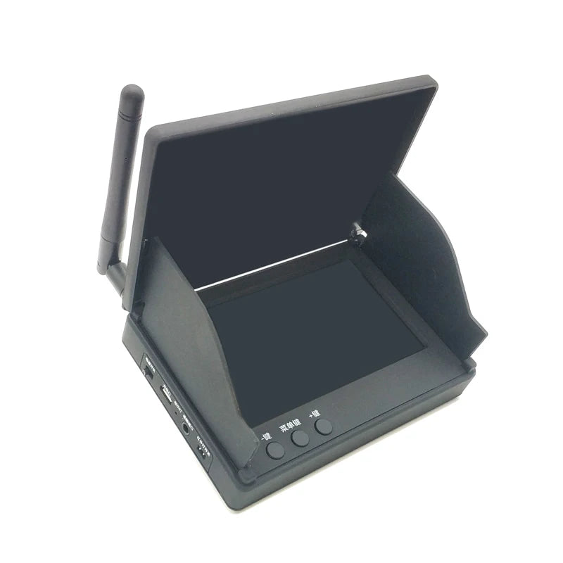 5.8G 40CH FPV Goggles Monitor - Video Glasses Headset HD With Dual 5.8G Antennas 25mW transmitter fpv 600TVL camera for Racing FPV Drone 41 5.8G 40CH FPV Goggles Monitor SPECIFICATIONS Use