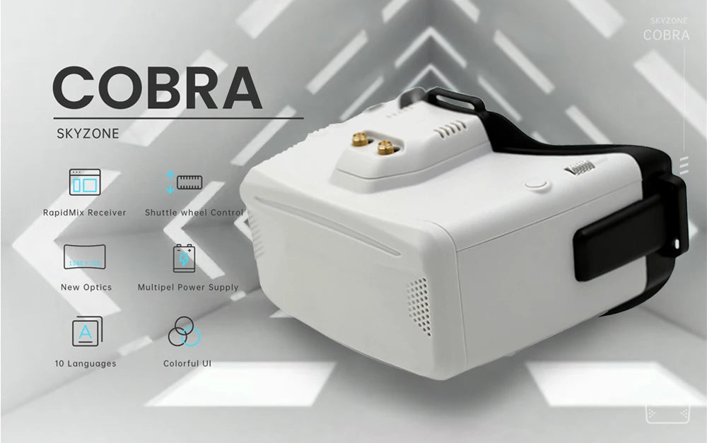SKYZONE Cobra X V4 Goggle - 1280x720 5.8G 48CH جهاز استقبال ترقية V2 Head Tracker DVR FPV Goggles Helmet مع HDMI لطائرة FPV بدون طيار 20 SKYZONE Cobra X V4 Goggle, 7 COBE COBRA SKYZONE RapidMix Receiver Shuttle wheel Control New